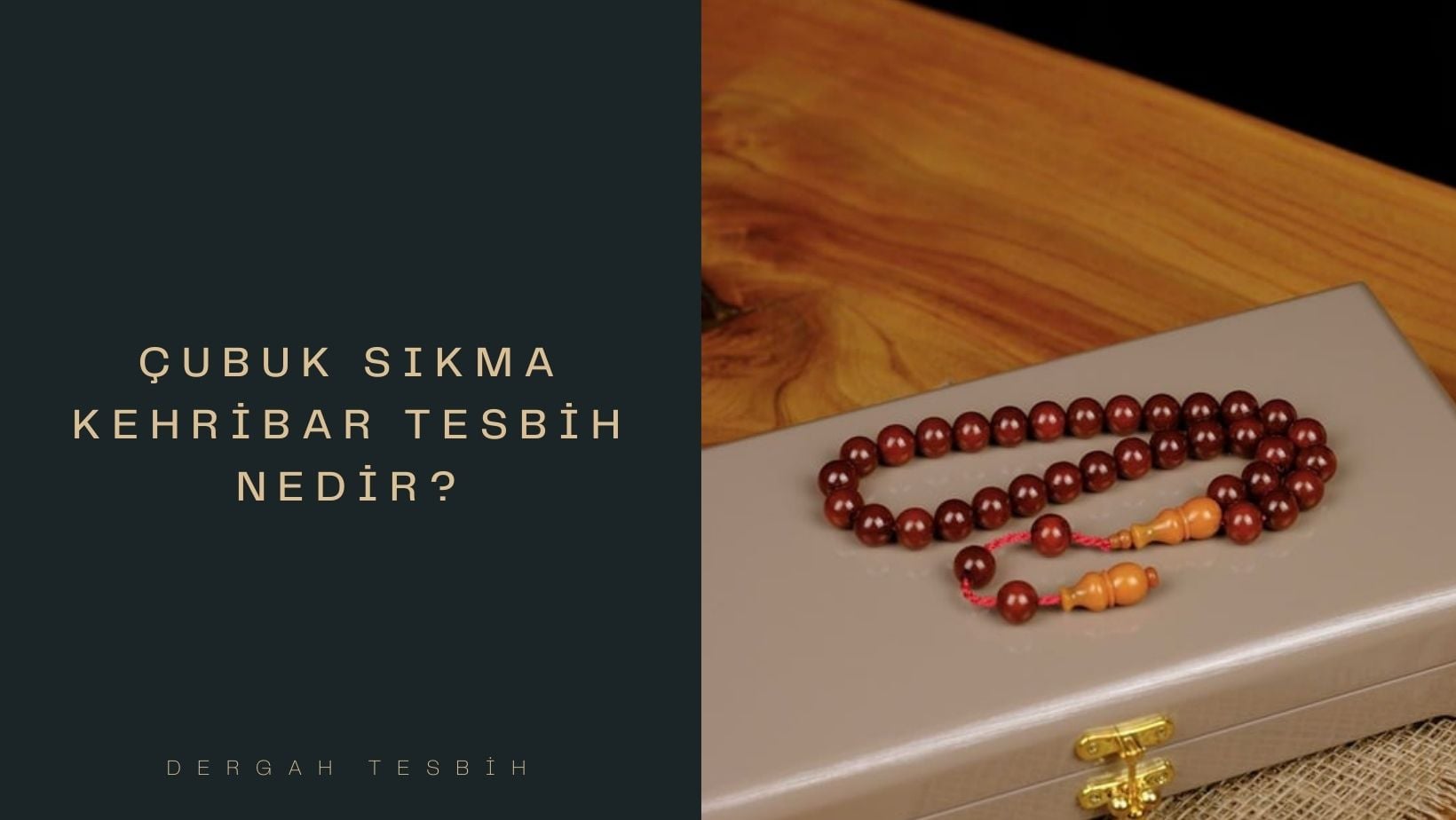 çubuk sıkma kehribar