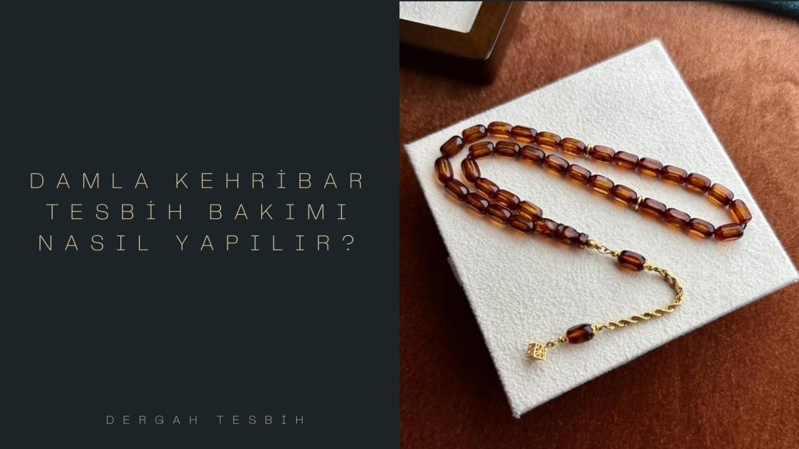 damla kehribar, damla kehribar tesbih, Usta İşi Tesbihcilik
