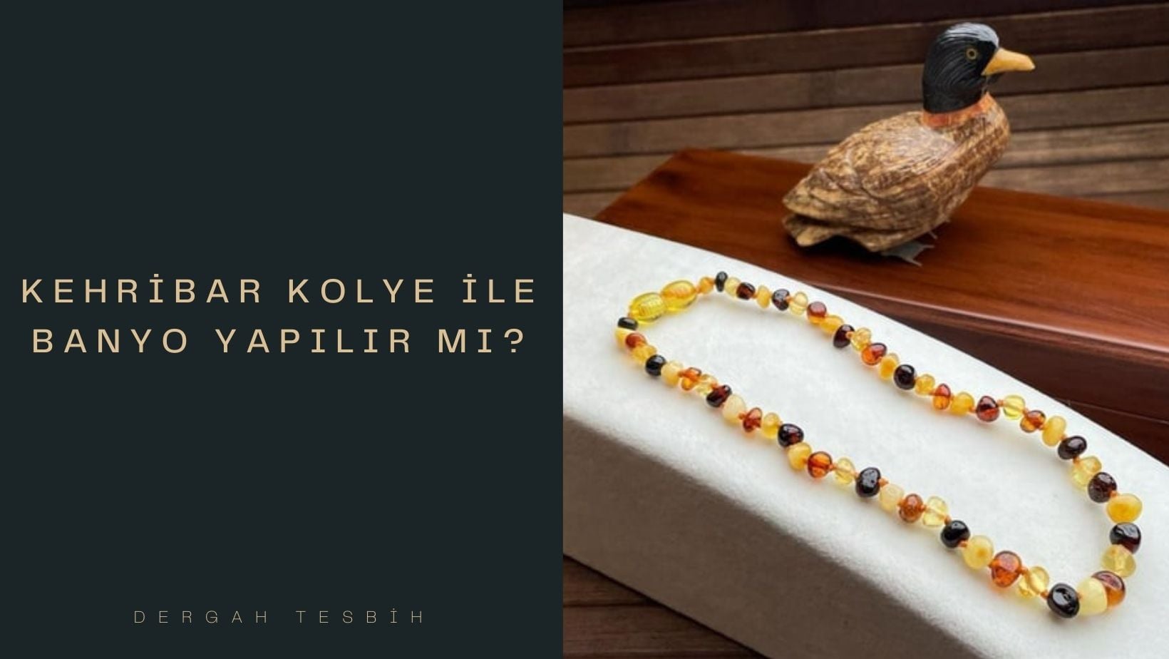 kehribar kolye