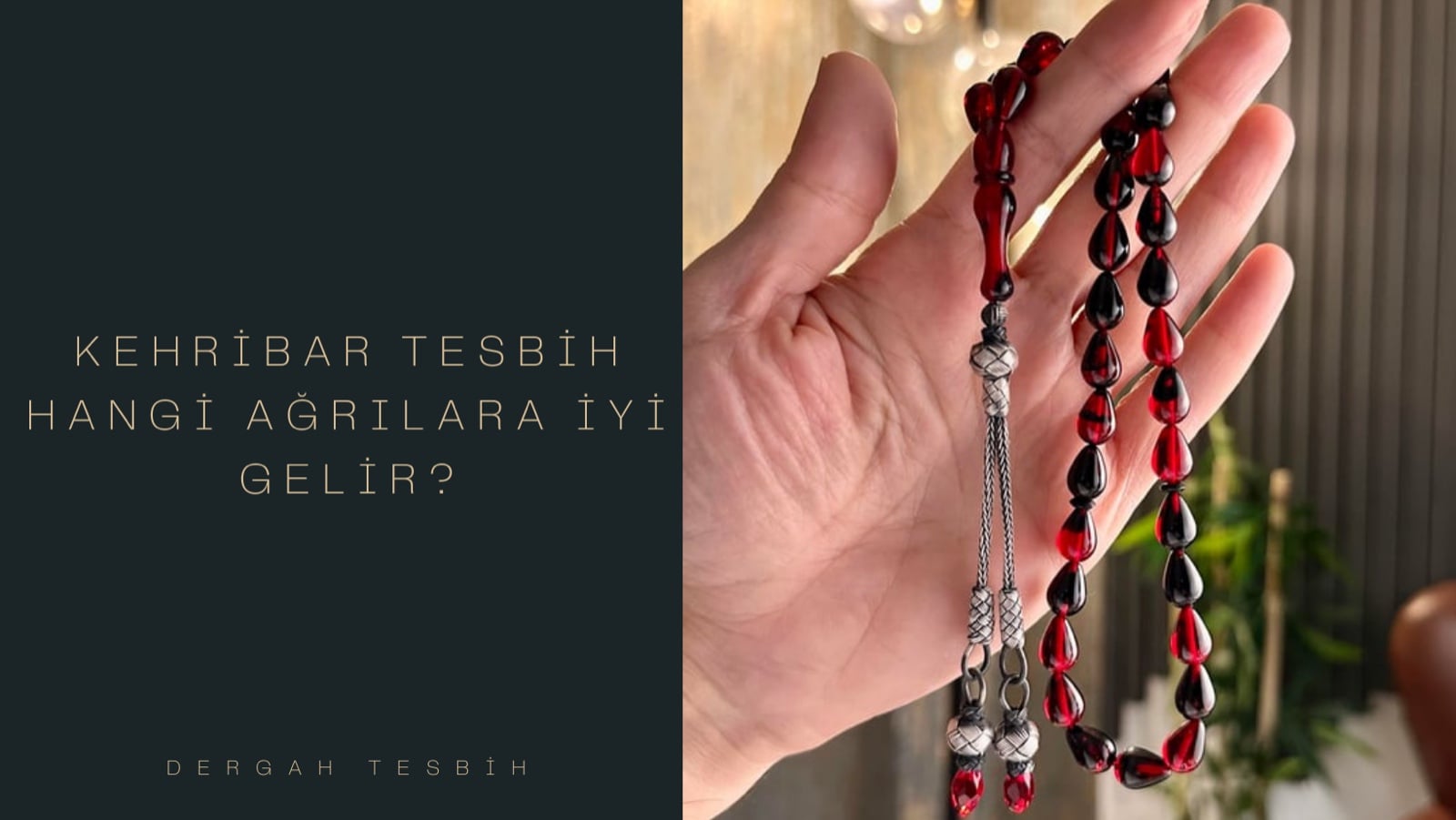 kehribar tesbih