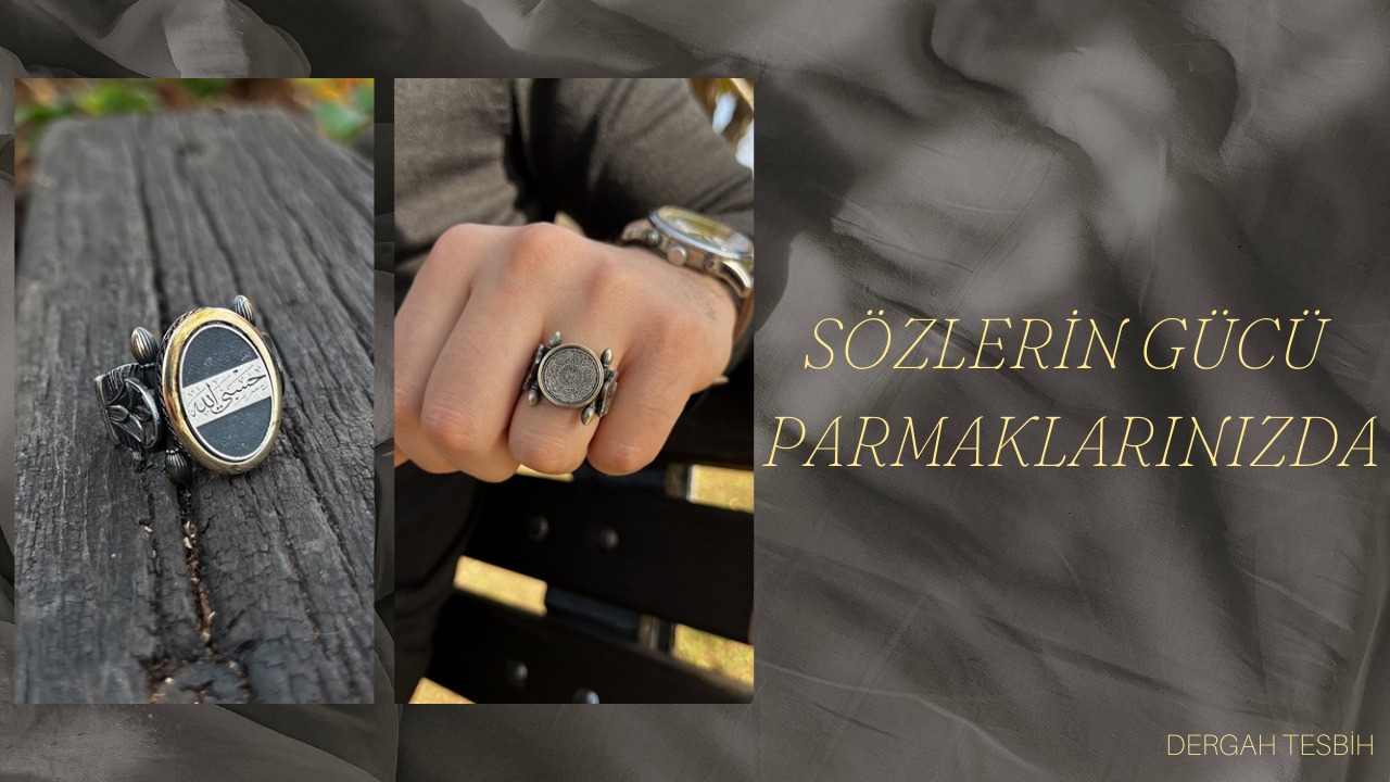 dua yazılı yüzük