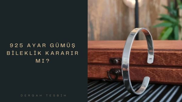 925 ayar gümüş bileklik