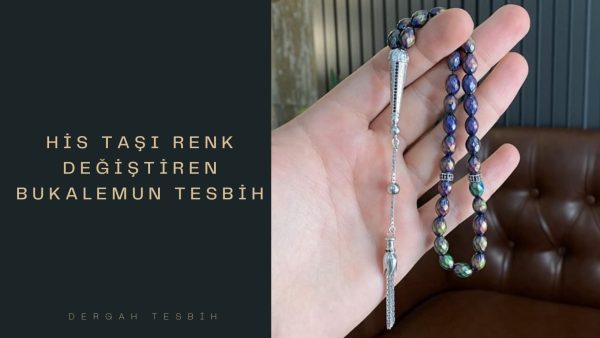 His Taşı Renk Değiştiren Bukalemun Tesbih