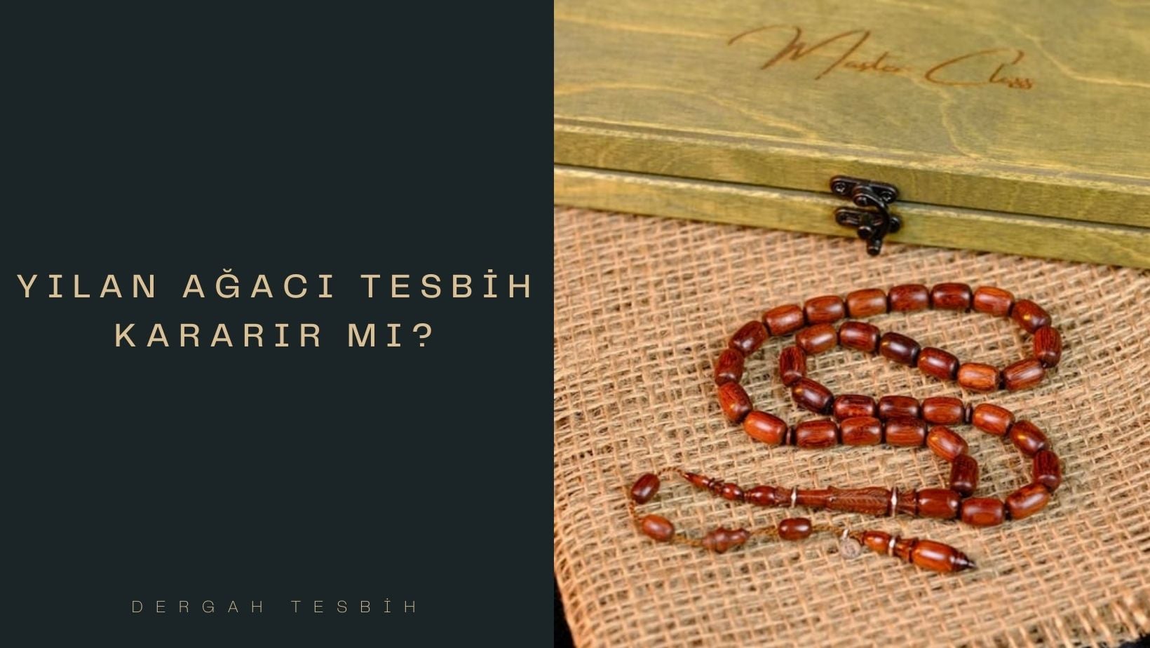 yılan ağacı tesbih